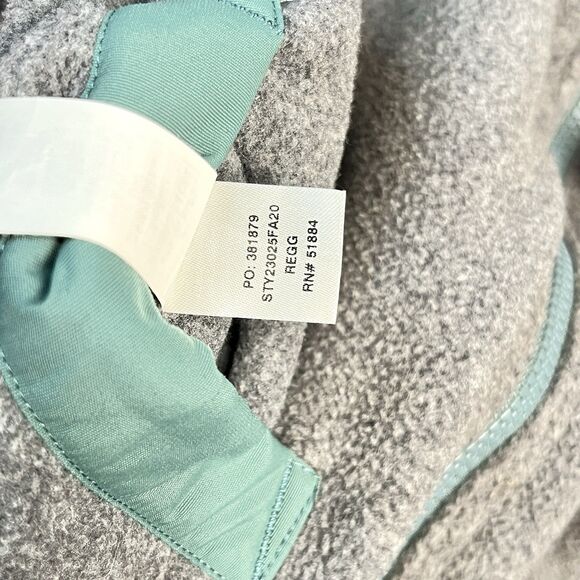 Patagonia Shelled Synchilla Reversible Vest Fleece Green Blue Gray Sz M Gorpcore - Picture 7 of 9